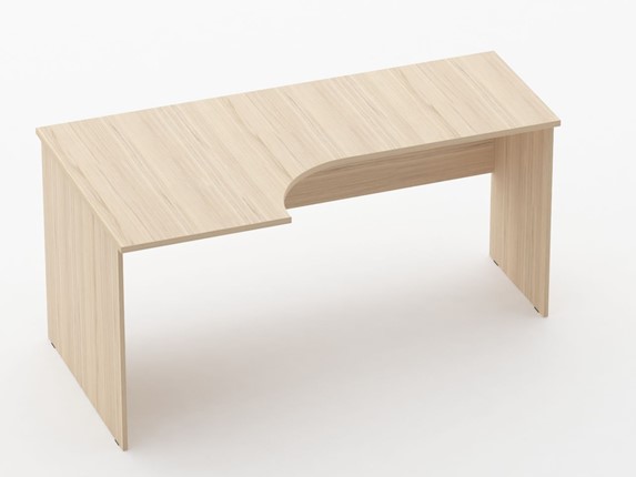 Угловой стол Twin 12.14.16Л,  Туя 1590х860(550)х750 в Элисте - изображение