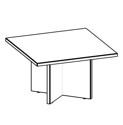 Конференц-стол ТСТ 1212 Z (1200x1200x750) в Элисте - изображение