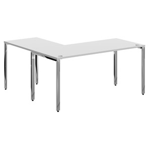 Письменный угловой  стол для персонала правый XTEN GLOSS  Белый XGCT 1615.1 (R) (1600х1500х750) в Элисте