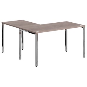 Письменный угловой  стол для персонала правый XTEN GLOSS Дуб Сонома  XGCT 1415.1 (R) (1400х1500х750) в Элисте