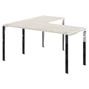Письменный угловой  стол для персонала правый XTEN GLOSS Сосна Эдмонд XGCT 1615.1 (R) (1600х1500х750) в Элисте
