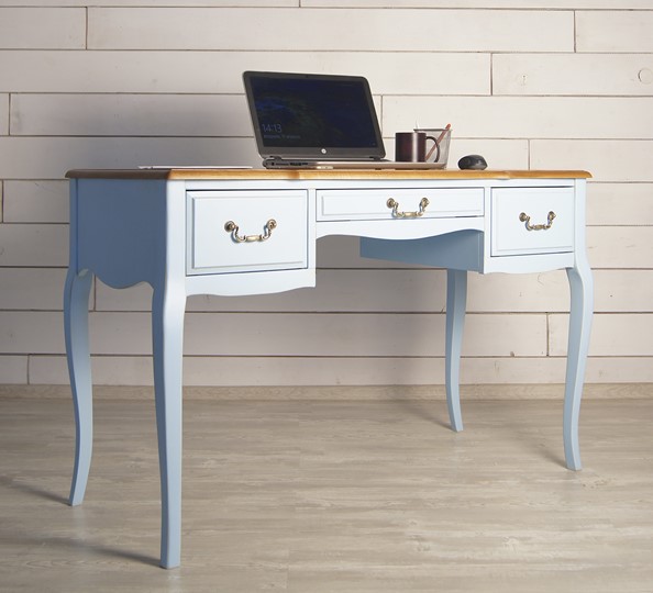 Письменный стол Leontina (ST9347B) Голубой в Элисте - изображение 6