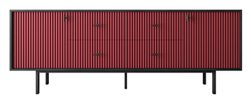Комод с дверцами и ящиками Emerson (EM19/red/L) в Элисте