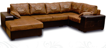 П-образный диван Verdi Плаза 405х210 в Элисте