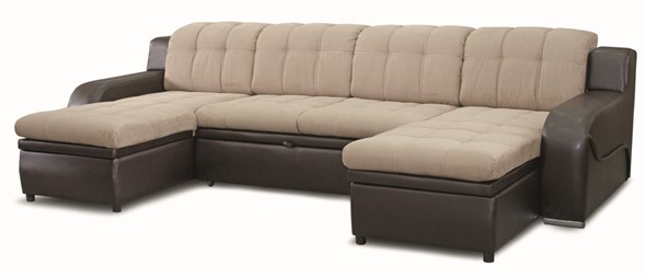 П-образный диван Жемчуг 2 ПДУ в Элисте - изображение