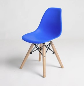 Детский стульчик DSL 110 K Wood (синий) в Элисте