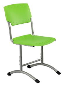 Детский стул регулируемый Отличник.3 3-5, Салатовый RAL 6038/Светло-серый в Элисте