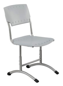Детский стул регулируемый Отличник.3 3-5, Серый RAL 7040/Светло-серый в Элисте