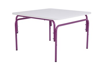 Растущий столик Фея Мой малыш, 0-1 гр., белый-фиолетовый в Элисте