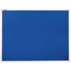 Доска  для объявлений c текстильным покрытием для объявлений 60х90 см синяя, ГАРАНТИЯ 10 ЛЕТ, РОССИЯ, BRAUBERG, 231700 в Элисте