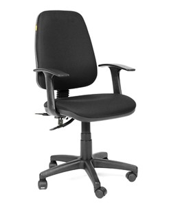 Кресло CHAIRMAN 661 Ткань стандарт 15-21 черная в Элисте