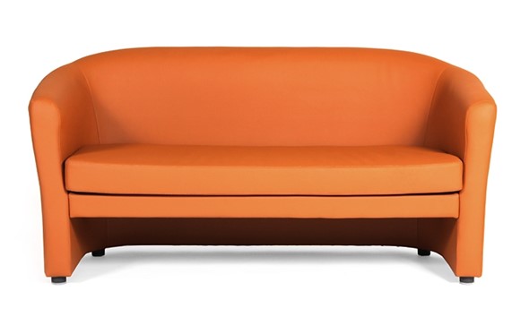 Прямой диван Крон трехместный, экокожа в Элисте - изображение