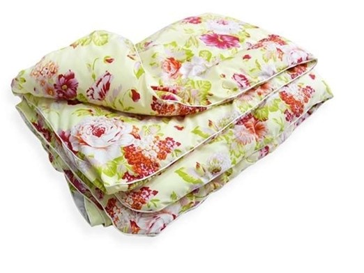 Стеганое одеяло ЭКОНОМ в вакуумной упаковке, полиэстер в Элисте - изображение