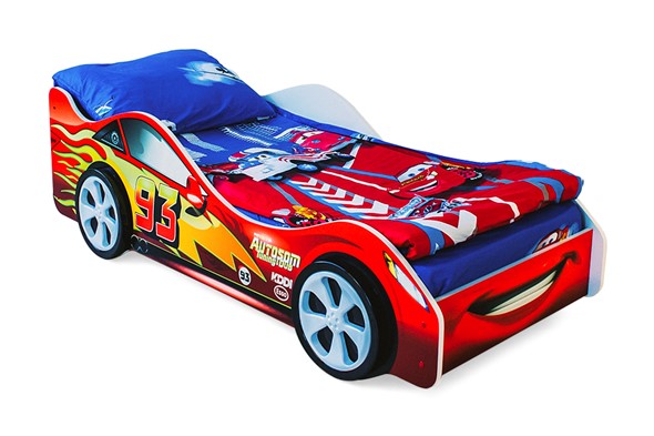 Кровать-машина Тачка красная в Элисте - изображение