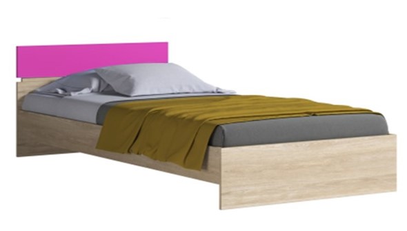Кровать детская Формула, 900 розовый с основанием в Элисте - изображение