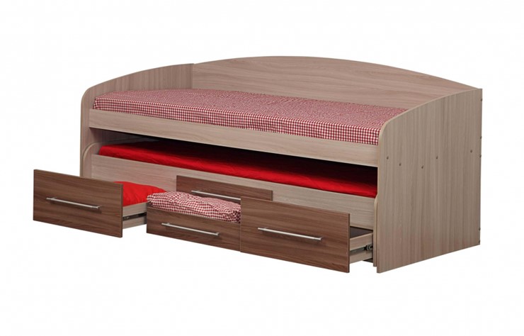Кровать в детскую Адель - 5, Вудлайн кремовый в Элисте - изображение 3