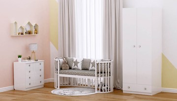 Детская кровать POLINI Kids Simple 911 Белый в Элисте - предосмотр 8
