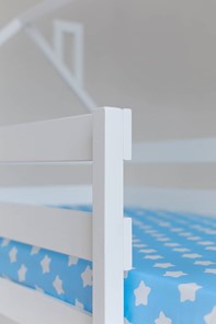 Детская 2-этажная кровать Домик с ящиками, цвет белый в Элисте - предосмотр 5
