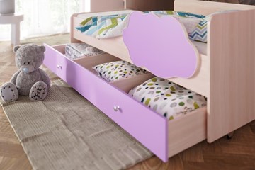 Детская двухъярусная кровать Соник 1.6 с ящиком, Ирис в Элисте - предосмотр 1