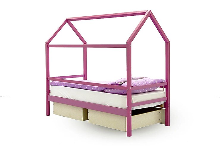 Детская кровать-домик Svogen лаванда в Элисте - изображение 4