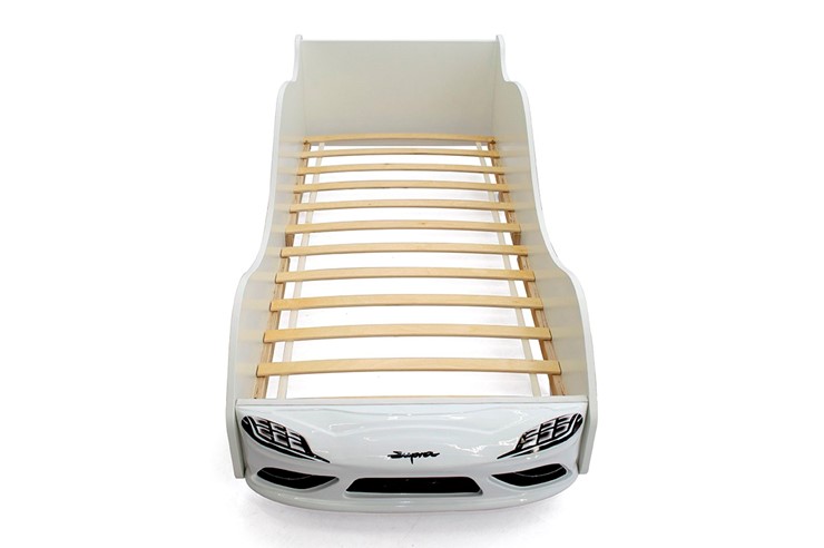 Детская кровать-машина Супра белая в Элисте - изображение 8