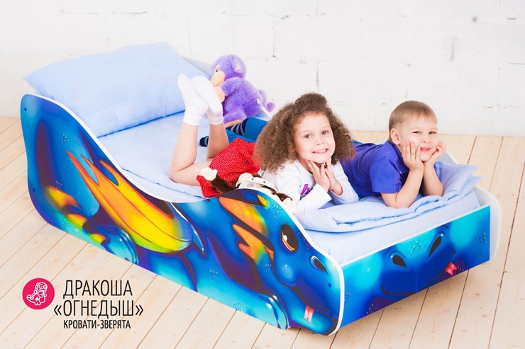 Детская кровать Дракоша-Огнедыш в Элисте - изображение 3