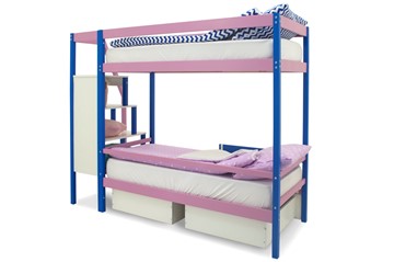 Детская двухэтажная кровать Svogen синий-лаванда в Элисте - предосмотр 6
