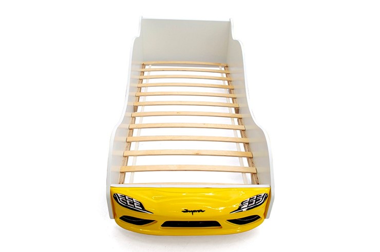 Кровать-машина Супра желтая в Элисте - изображение 8