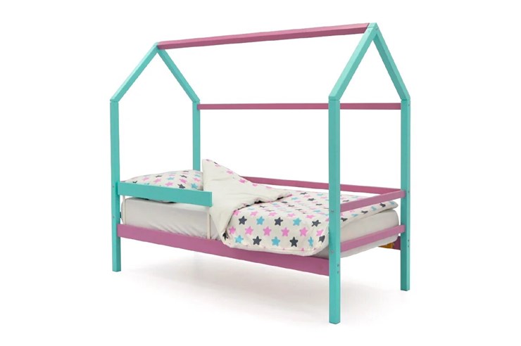 Детская кровать-домик Svogen лаванда-мятный в Элисте - изображение 2