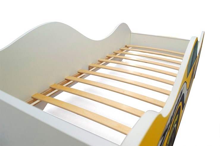 Кровать-машина Супра желтая в Элисте - изображение 10
