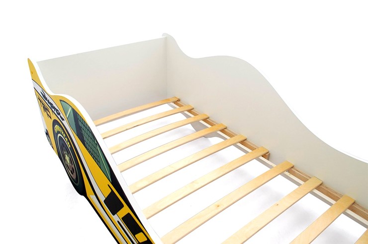 Кровать-машина Супра желтая в Элисте - изображение 9