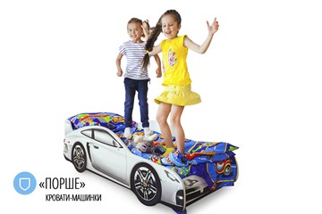 Детская кровать-машина Porsche в Элисте - предосмотр 4