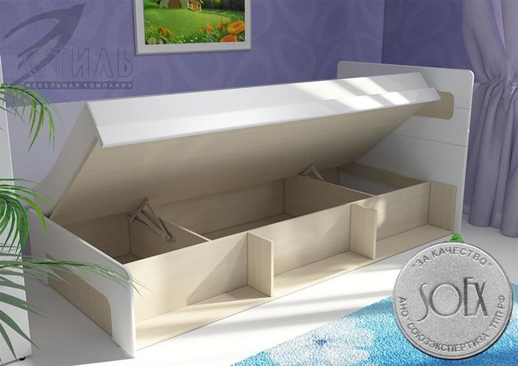 Детская кровать с подъемным механизмом Палермо-Юниор без вставок в Элисте - изображение 2