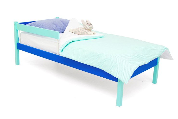 Кроватка Skogen classic мятно-синия в Элисте - изображение 2