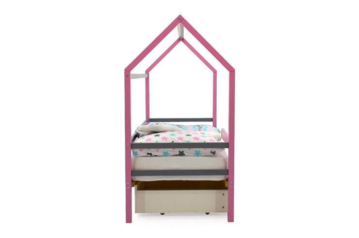 Детская кровать-домик Svogen лаванда-графит в Элисте - изображение 3