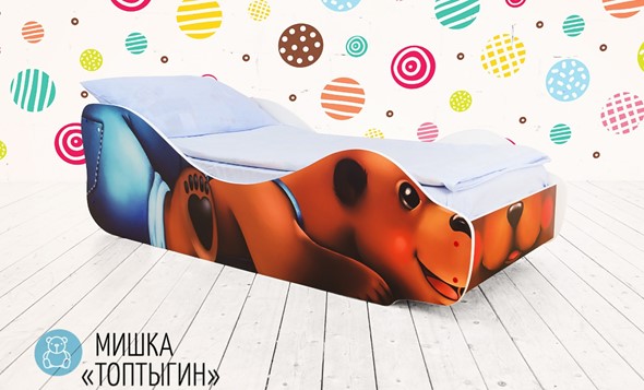 Кровать детская Мишка-Топотыгин в Элисте - изображение