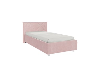 Кровать детская 0.9 Бест, нежно-розовый (велюр) в Элисте