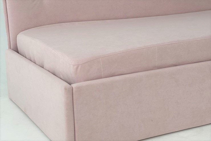 Детская кровать  0.9 Бест (Тахта), нежно-розовый (велюр) в Элисте - изображение 3