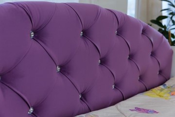 Кровать детская односпальная Эльза без бортика, Фиолетовый (щиты) в Элисте - предосмотр 2