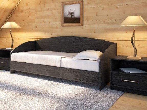 Подростковая кровать Этюд Софа, 90х190, венге в Элисте - изображение
