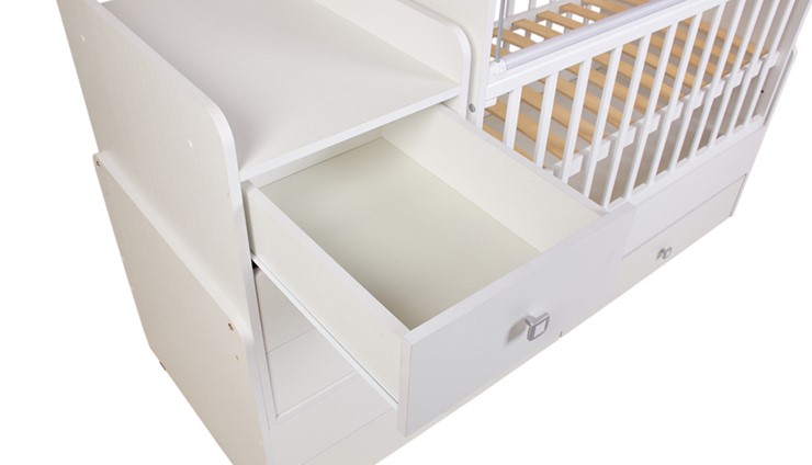Детская кровать Фея 1100 Белый в Элисте - изображение 6