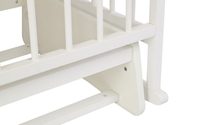 Кровать детская с маятником Фея 204 Белый в Элисте - изображение 8