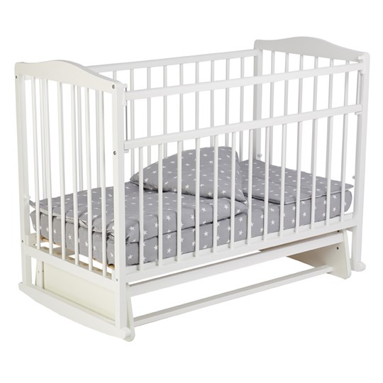 Кровать детская с маятником Фея 204 Белый в Элисте - изображение 3