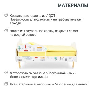 Детская кровать Stumpa Облако "Шале" в Элисте - предосмотр 18