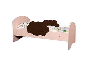 Детская кровать Тучка, корпус Дуб млечный, фасад Венге в Элисте