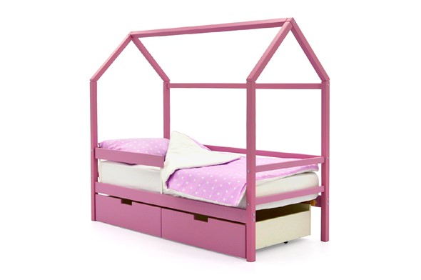 Детская кровать-домик Svogen лаванда в Элисте - изображение