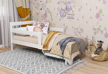 Детская кровать-софа Нордик 900х2000, массив белый в Элисте - предосмотр 2