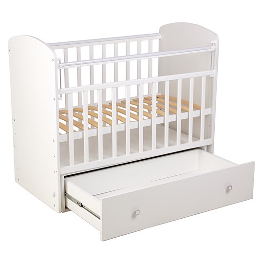 Детская кроватка Фея 750 Белый в Элисте - изображение 2