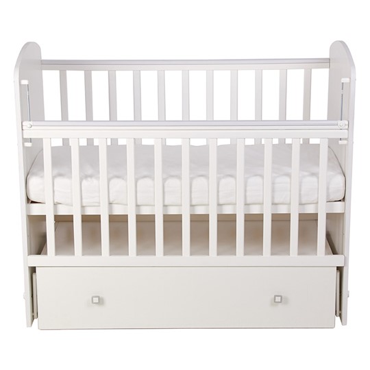 Детская кроватка Фея 750 Белый в Элисте - изображение 3