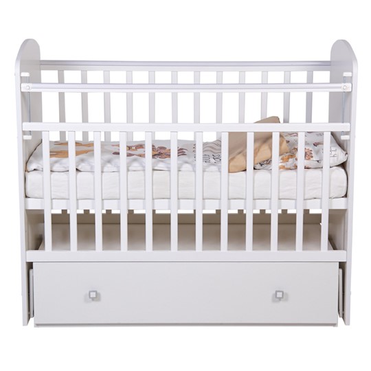Детская кровать Фея 750 Слоник Белый в Элисте - изображение 5